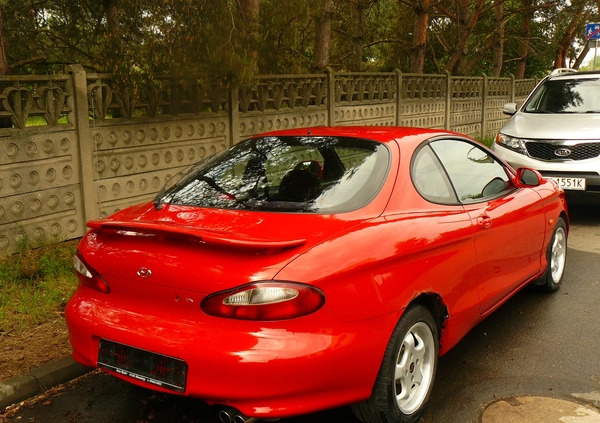 Hyundai Coupe cena 7600 przebieg: 179700, rok produkcji 1996 z Kalisz małe 379